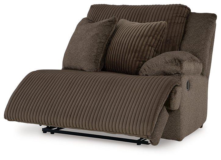 Top Tier Reclining Sectional with Chaise - Dow Furniture (ME)