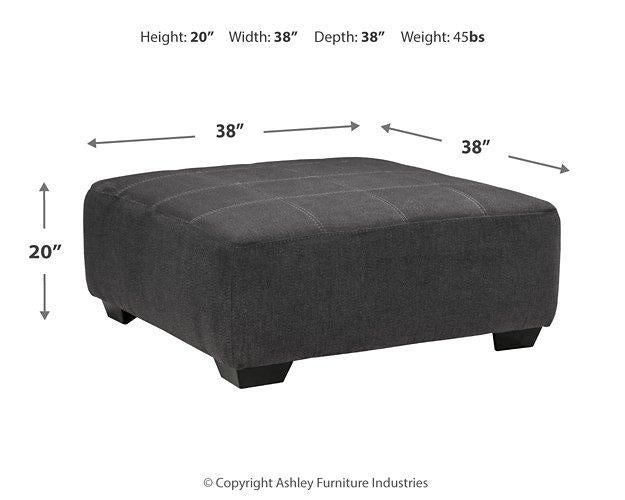 Ambee Oversized Accent Ottoman - Dow Furniture (ME)