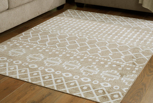 Bunchly 4'11" x 7'2" Washable Rug - Dow Furniture (ME)