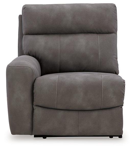 Next-Gen DuraPella Power Reclining Sectional Loveseat - Dow Furniture (ME)