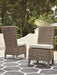 Beachcroft Outdoor Side Chair with Cushion (Set of 2) - Dow Furniture (ME)