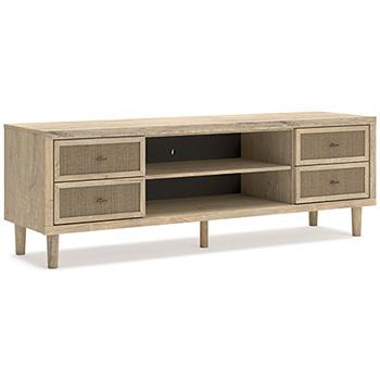 Cielden 72" TV Stand with Electric Fireplace - Dow Furniture (ME)