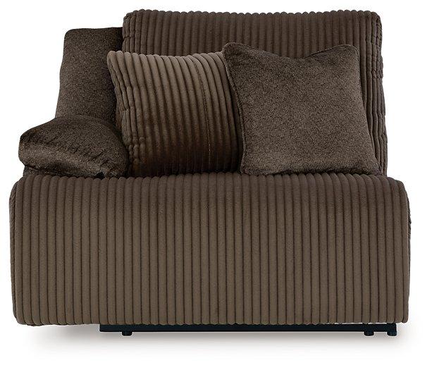 Top Tier Reclining Sectional with Chaise - Dow Furniture (ME)