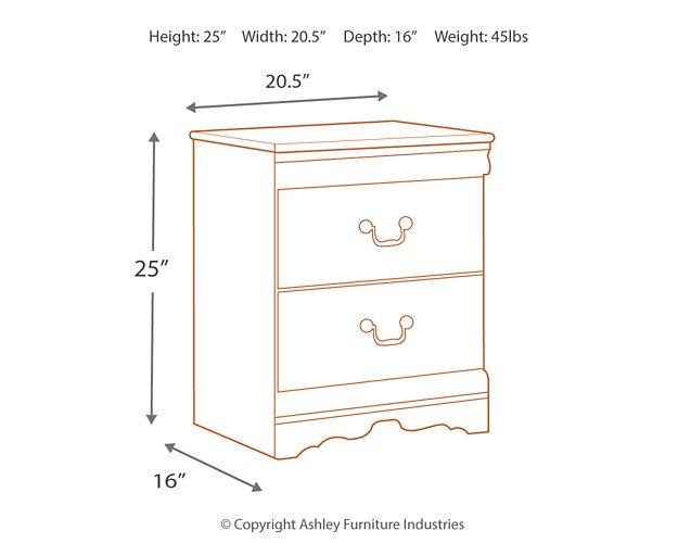 Anarasia Nightstand - Dow Furniture (ME)
