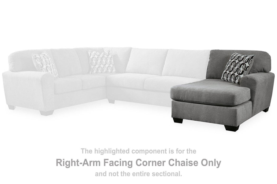 Birkdale Court Sectional with Chaise - Dow Furniture (ME)