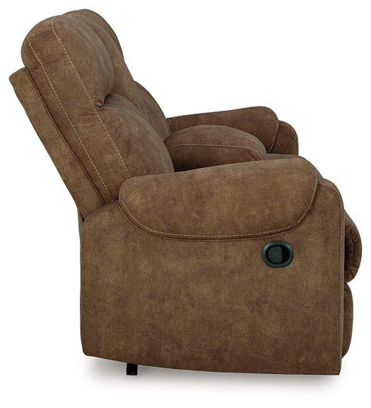Edenwold Reclining Loveseat with Console - Dow Furniture (ME)