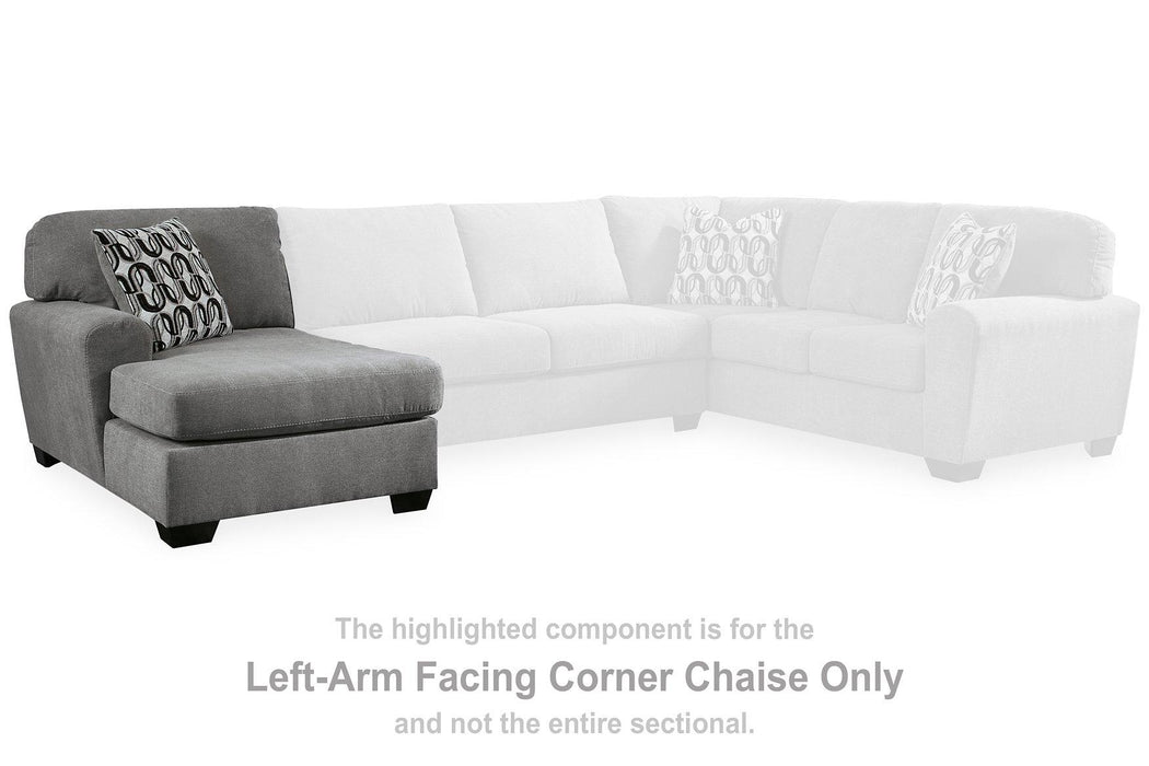 Birkdale Court Sectional with Chaise - Dow Furniture (ME)