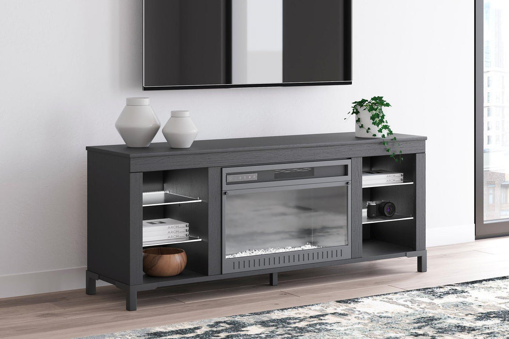Cayberry 60" TV Stand with Electric Fireplace - Dow Furniture (ME)
