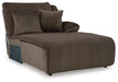 Top Tier Reclining Sectional with Chaise - Dow Furniture (ME)