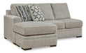 Calnita Sectional with Chaise - Dow Furniture (ME)