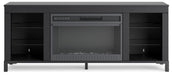 Cayberry 60" TV Stand with Electric Fireplace - Dow Furniture (ME)