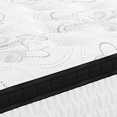 Chime 12 Inch Hybrid Mattress Package - Dow Furniture (ME)