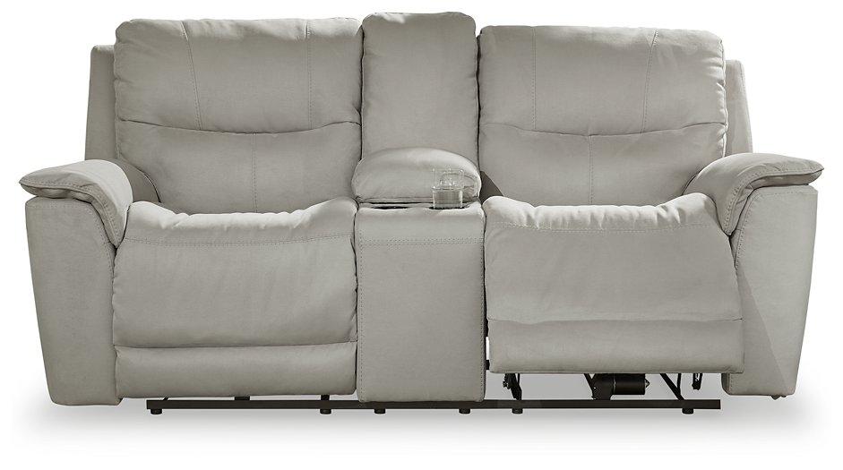 Next-Gen Gaucho Power Reclining Loveseat with Console image