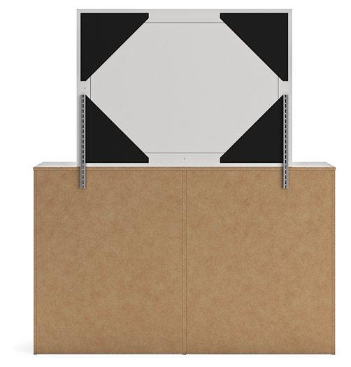 Cayboni Dresser and Mirror - Dow Furniture (ME)