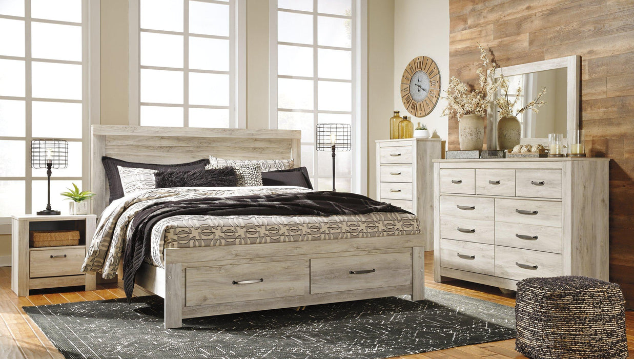 Bellaby Bed with 2 Storage Drawers - Dow Furniture (ME)