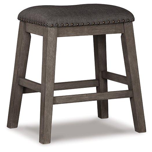 Caitbrook Counter Height Upholstered Bar Stool - Dow Furniture (ME)