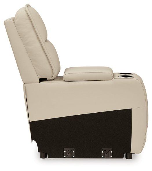 Double Deal Reclining Sectional with 2 Consoles - Dow Furniture (ME)