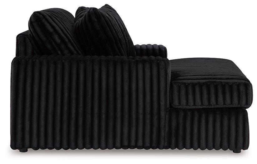 Midnight-Madness Oversized Chaise - Dow Furniture (ME)