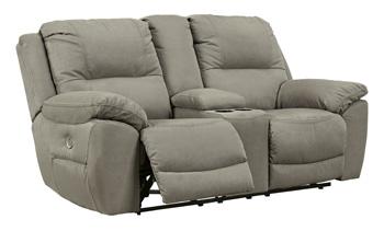 Next-Gen Gaucho Power Reclining Loveseat with Console - Dow Furniture (ME)