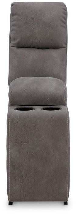 Next-Gen DuraPella Power Reclining Sectional Loveseat with Console - Dow Furniture (ME)