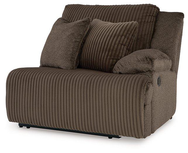 Top Tier Reclining Sectional with Chaise - Dow Furniture (ME)