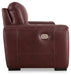 Alessandro Power Reclining Loveseat with Console - Dow Furniture (ME)