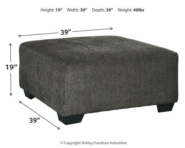 Ballinasloe Oversized Ottoman - Dow Furniture (ME)