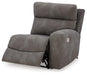 Next-Gen DuraPella Power Reclining Sectional Loveseat with Console - Dow Furniture (ME)