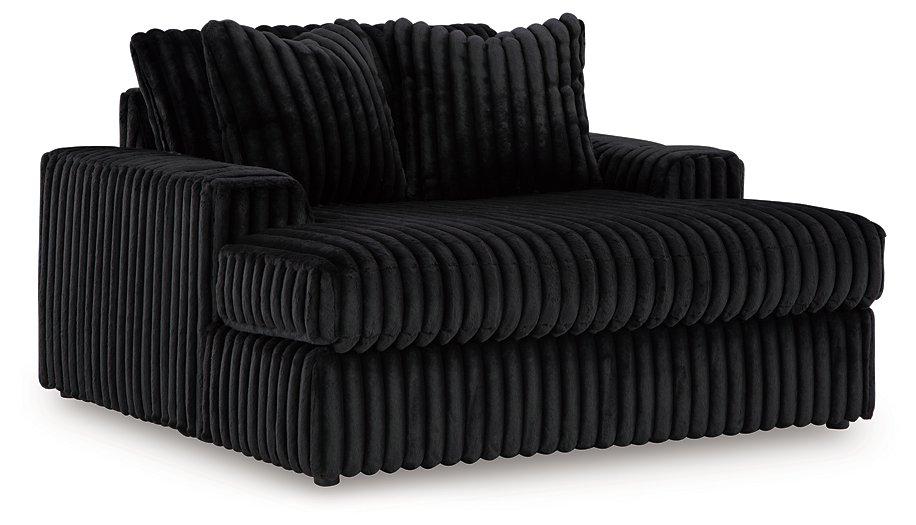 Midnight-Madness Oversized Chaise - Dow Furniture (ME)