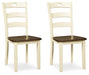 Woodanville Dining Chair Set - Dow Furniture (ME)