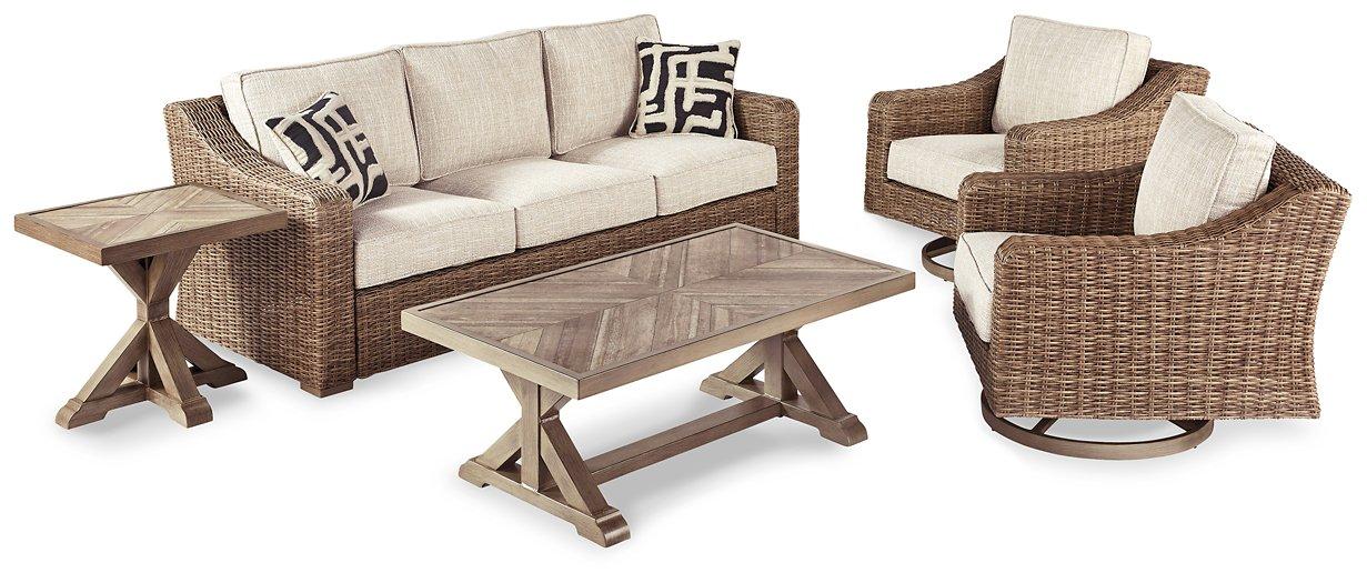 Beachcroft Outdoor Seating Set - Dow Furniture (ME)