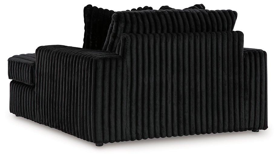 Midnight-Madness Oversized Chaise - Dow Furniture (ME)