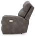 Next-Gen DuraPella Power Reclining Sectional Loveseat with Console - Dow Furniture (ME)