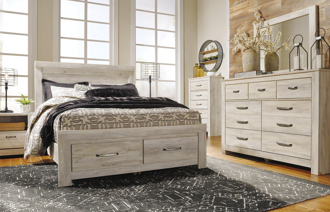 Bellaby Bed with 2 Storage Drawers - Dow Furniture (ME)