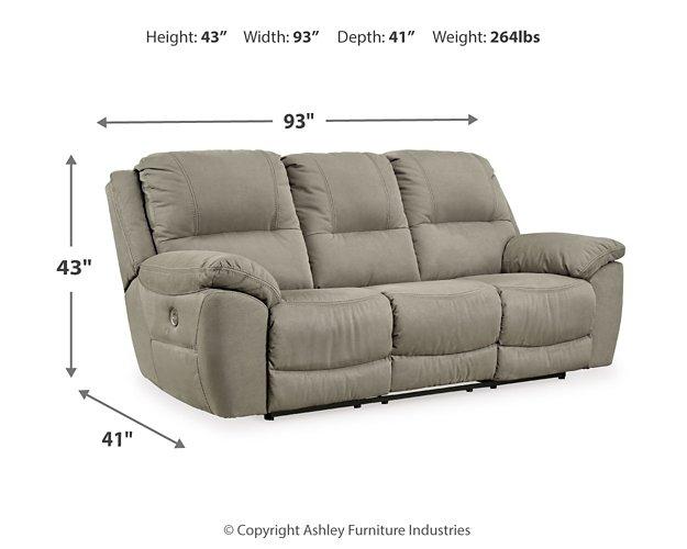 Next-Gen Gaucho Power Reclining Sofa - Dow Furniture (ME)