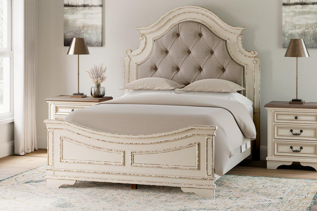 Realyn Upholstered Bed - Dow Furniture (ME)