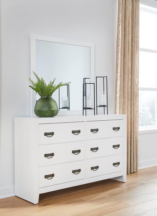 Binterglen Dresser and Mirror - Dow Furniture (ME)