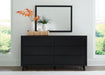 Danziar Dresser and Mirror - Dow Furniture (ME)