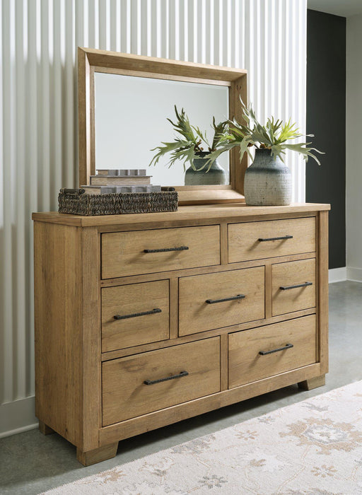 Galliden Dresser and Mirror - Dow Furniture (ME)