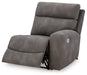 Next-Gen DuraPella Power Reclining Sectional Loveseat with Console - Dow Furniture (ME)
