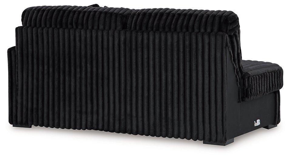 Midnight-Madness Sectional Sofa with Chaise - Dow Furniture (ME)