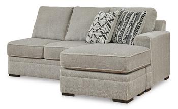 Calnita Sectional with Chaise - Dow Furniture (ME)