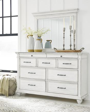 Kanwyn Dresser and Mirror - Dow Furniture (ME)