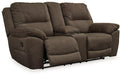 Next-Gen Gaucho Reclining Loveseat with Console - Dow Furniture (ME)