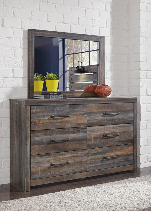 Drystan Dresser and Mirror - Dow Furniture (ME)