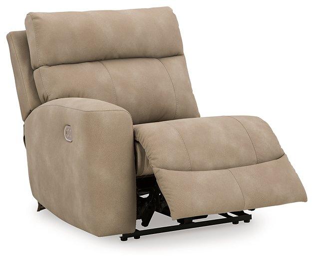 Next-Gen DuraPella Power Reclining Sectional Loveseat - Dow Furniture (ME)