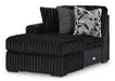 Midnight-Madness Sectional with Chaise - Dow Furniture (ME)