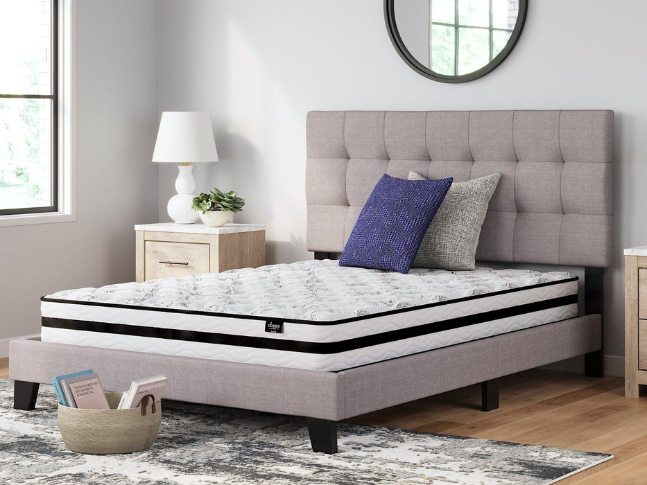 8 Inch Chime Innerspring Mattress Set - Dow Furniture (ME)