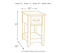 Breegin Chairside End Table - Dow Furniture (ME)