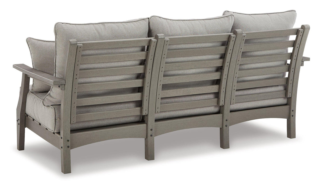 Visola Outdoor Sofa and Loveseat Set - Dow Furniture (ME)